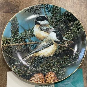 The Chickadee Collectors Plate